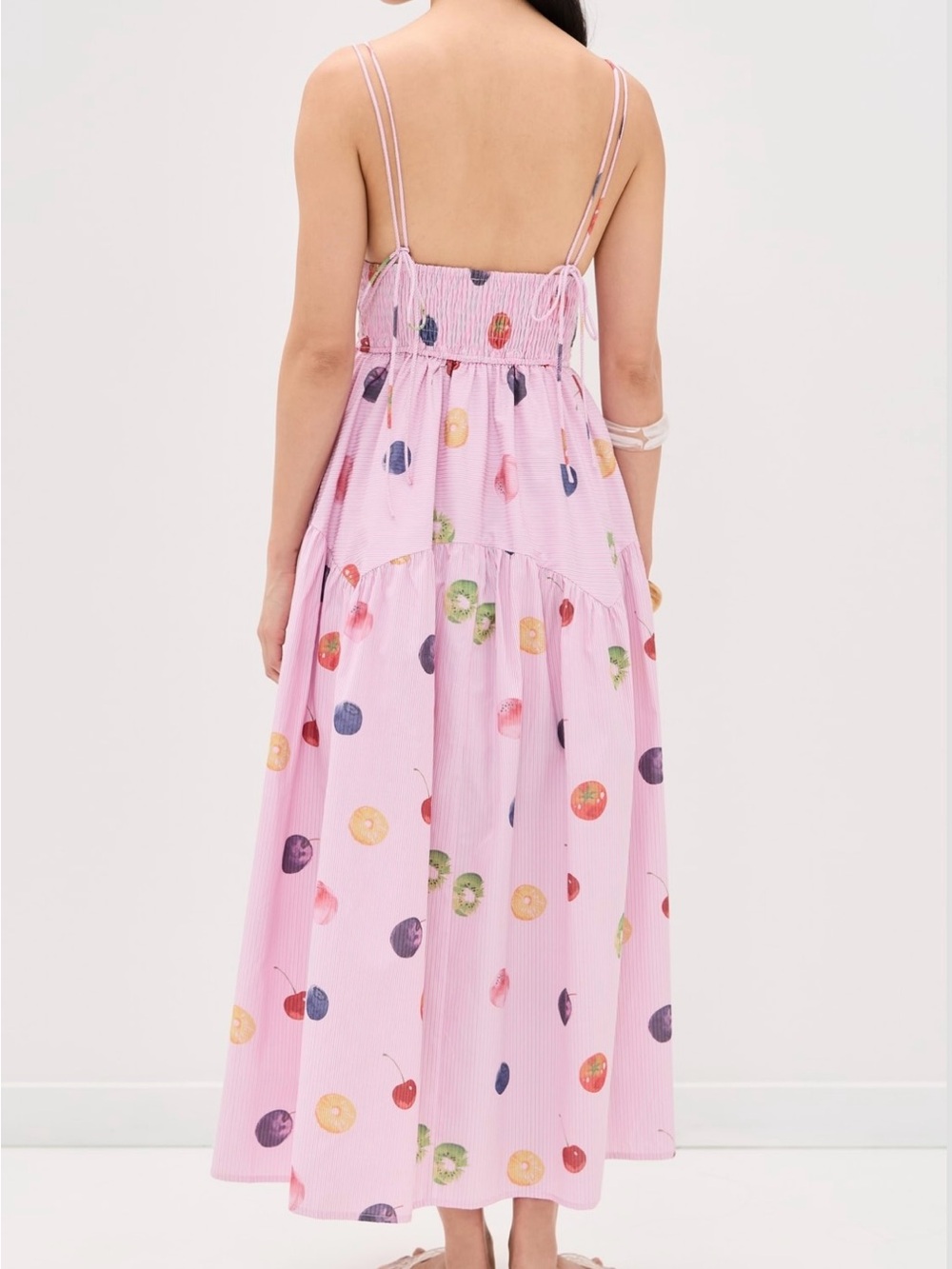 En Saison Pink Fruit Medley Maxi Dress - Women - Picture 3 of 7